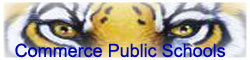 COMMERCE  PUBLIC  SCHOOLS Logo